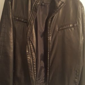 Murano jacket, large and black in color
